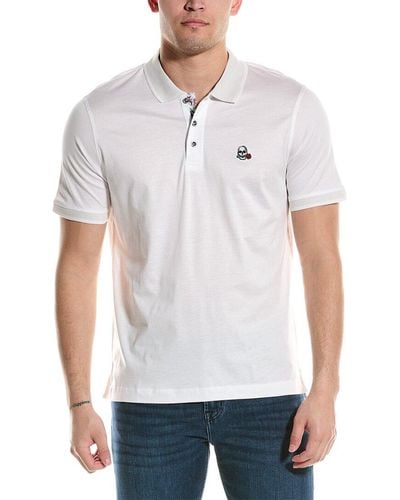 Robert Graham Archie 2 Classic Fit Polo Shirt - White