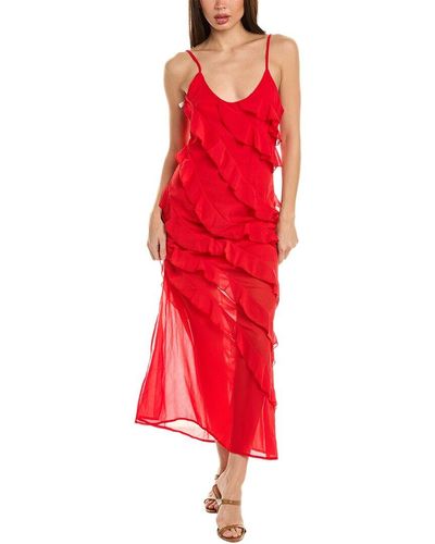 Avantlook Maxi Dress - Red