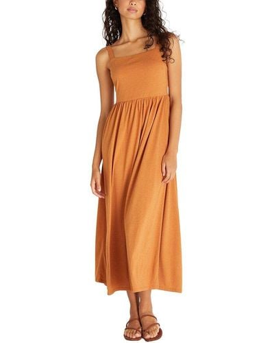 Z Supply Marina Maxi Dress - Orange