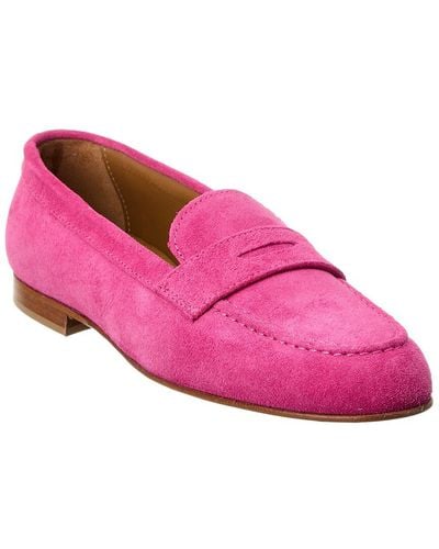 Alfonsi Milano Simona Leather Loafer - Pink