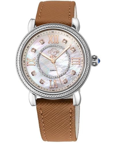 Gv2 Marsala Vegan Diamond Watch - Gray