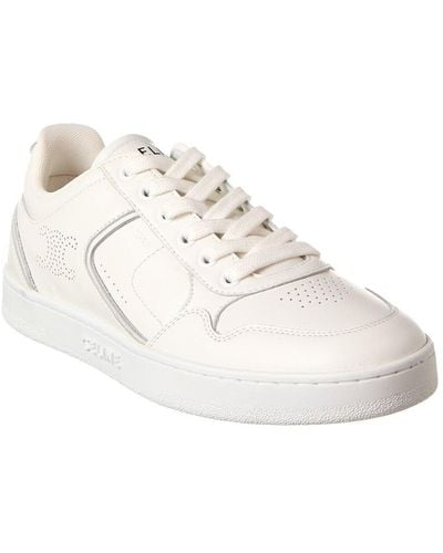 Celine Leather Sneaker - White