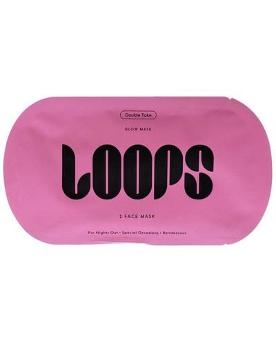 Loops Double Take Glow Mask - Pink
