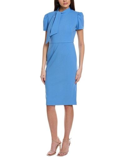 Maggy London Sheath Dress - Blue