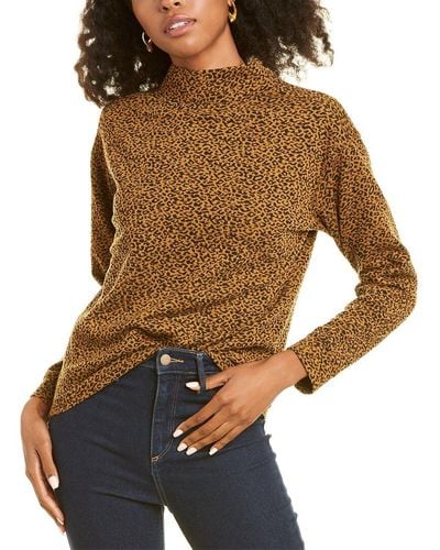 Beach Lunch Lounge Product Template Dnu Tameron Jacquard Jumper - Brown