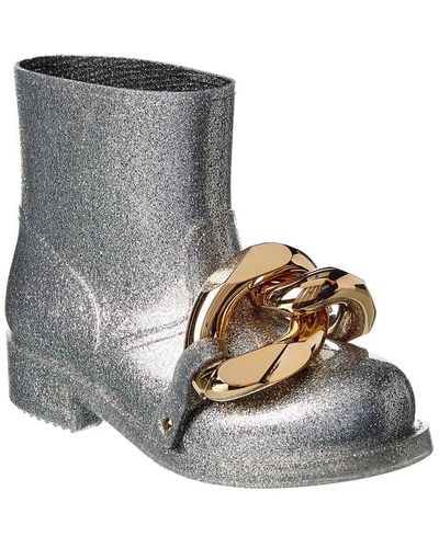 JW Anderson Chain Rubber Boot - Grey