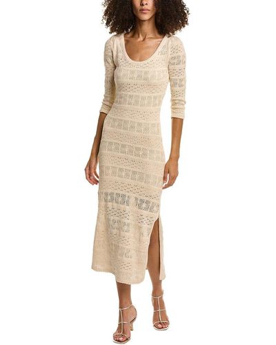 Saltwater Luxe Ronni Midi Dress - Natural