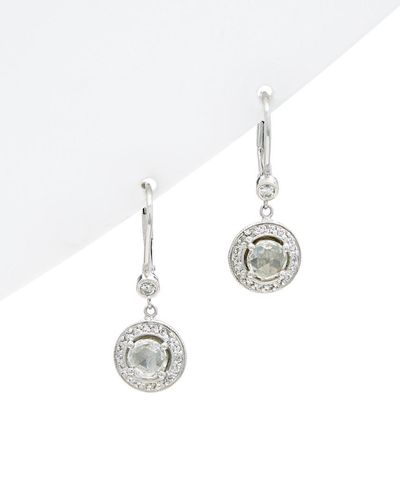 Diana M. Jewels Fine Jewelry 14k 2.00 Ct. Tw. Diamond Earrings - White