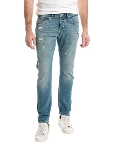 Scotch & Soda The Singel Medium Wash Slim Tapered Jean - Blue