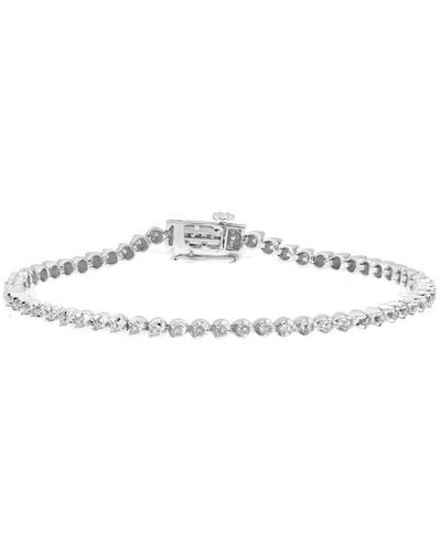 Diana M. Jewels Fine Jewelry 14k 0.96 Ct. Tw. Diamond Bracelet - White