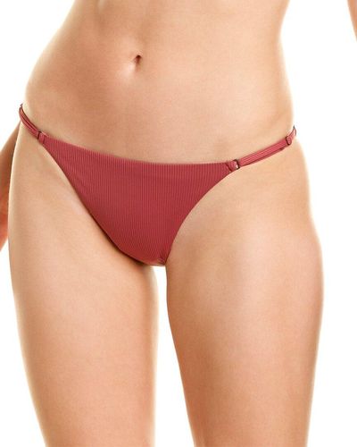 Onia Hannah Bikini Bottom - Red