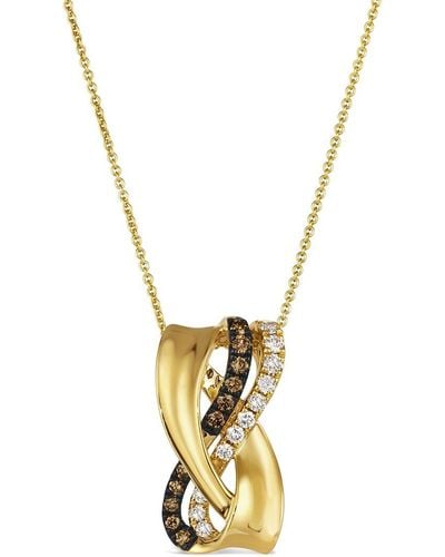 Le Vian 14k Honey Goldtm 0.41 Ct. Tw. Diamond Pendant Necklace - Metallic