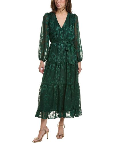 Taylor Chiffon Dress - Green
