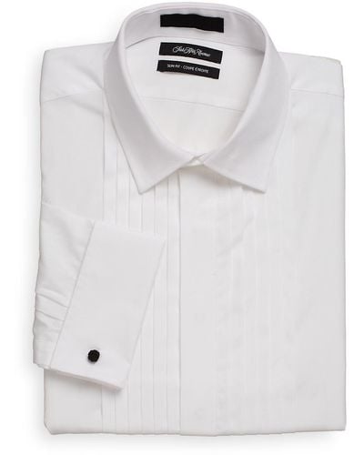 Saks Fifth Avenue Saks Fifth Avenue Slim Fit Dress Shirt - White