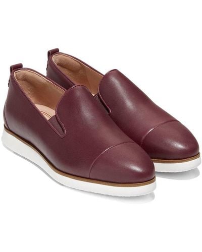 Cole Haan Ga Leather Loafer - Red