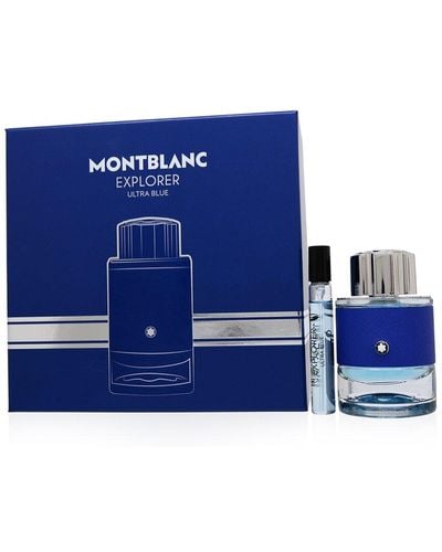 Montblanc Explorer Ultra Gift Set - Blue
