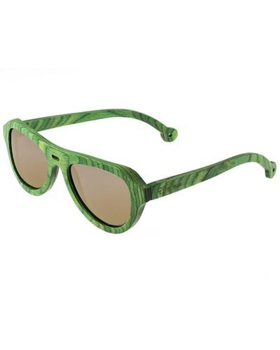 Spectrum Morrison 42x53mm Polarized Sunglasses - Green