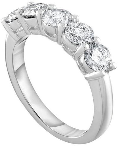 Diana M. Jewels Fine Jewellery Platinum 1.50 Ct. Tw. Diamond Ring - Metallic