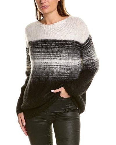 Piazza Sempione Mohair-blend Sweater - Gray