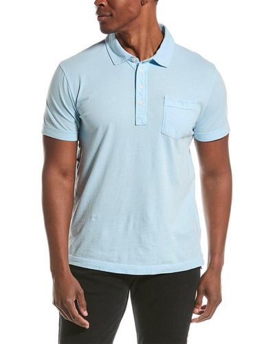 Billy Reid Pensacola Polo Shirt - Blue