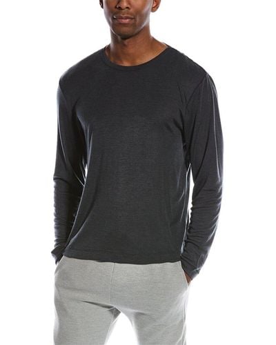 Hanro Wool-blend Sleep Shirt - Black