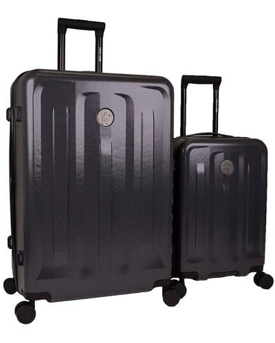 Roberto Cavalli Classic Molded Luggage Set - Black