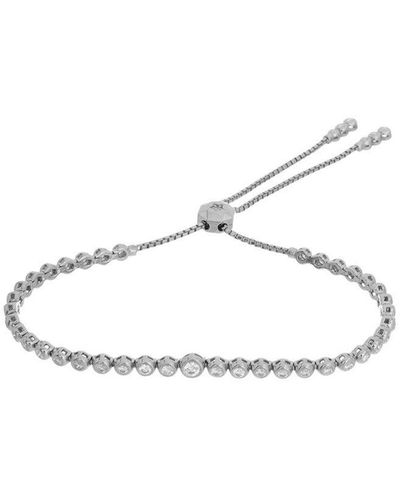 Diana M. Jewels Fine Jewelry 14k 1.00 Ct. Tw. Diamond Bracelet - White