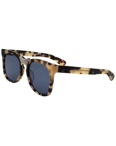 Calvin Klein Unisex Cknyc1850s 52mm Sunglasses - Blue