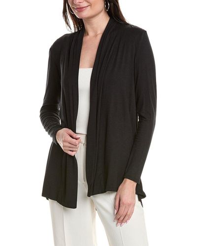 Vince Camuto Open Front Cardigan - Black