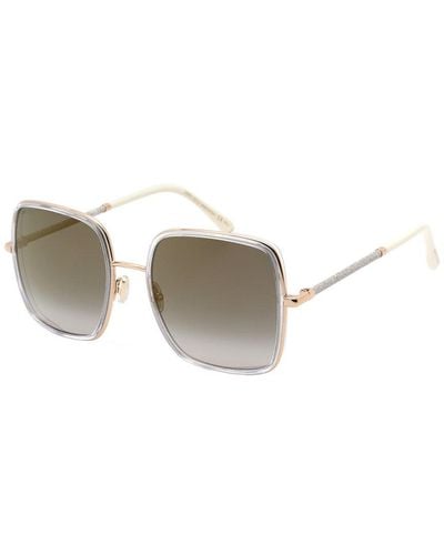 Jimmy Choo Jayla/s 57mm Sunglasses - White