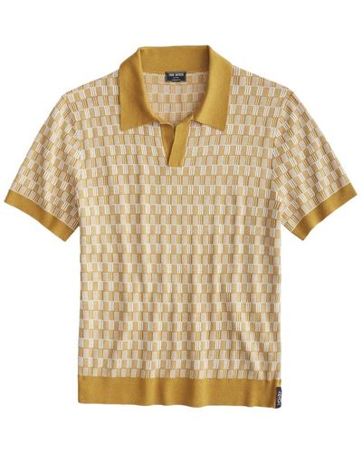 Todd Synder X Champion Silk-blend Polo Sweater - Natural