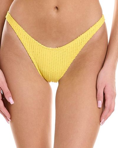 ViX Scales Amber Cheeky Bikini - Yellow