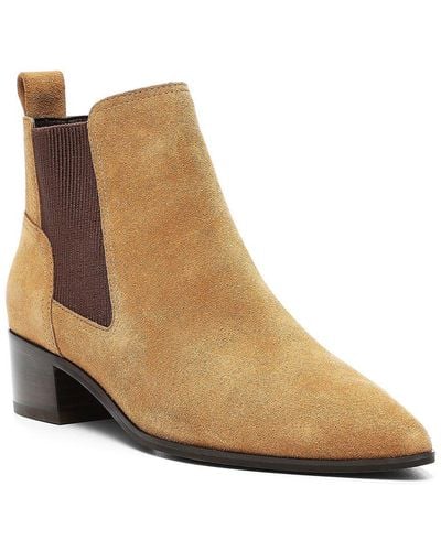 Donald J Pliner Gerri Leather & Suede Bootie - Brown