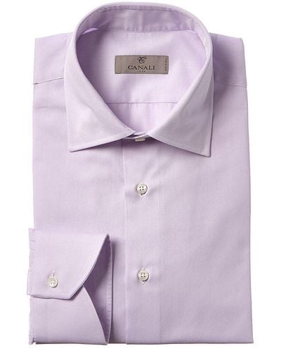 Canali Dress Shirt - Purple
