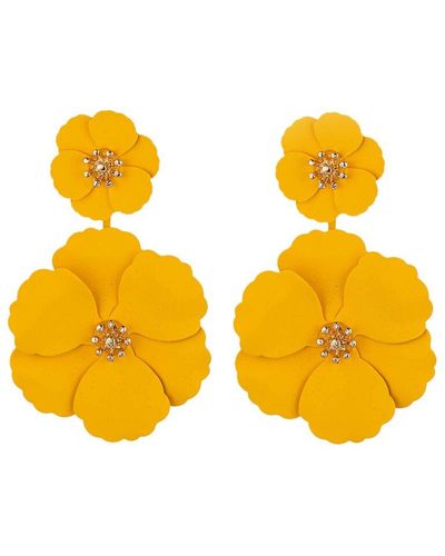 Eye Candy LA The Luxe Collection Drop Earrings - Yellow