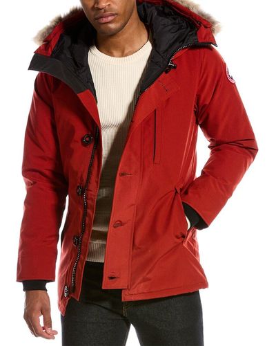 Canada Goose Chateau Fusion Heritage Down Parka - Red