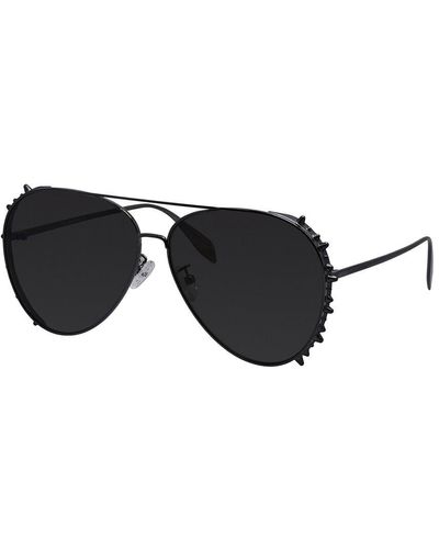 Alexander McQueen 0308s 63mm Sunglasses - Black