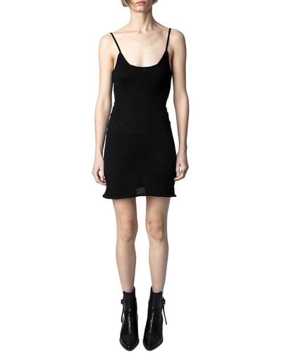 Zadig & Voltaire Mempha Mini Dress - Black