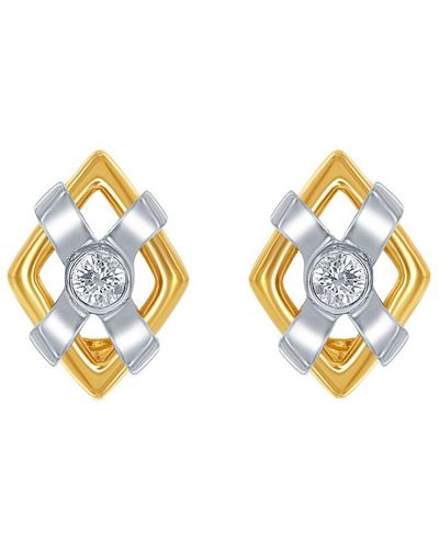 Diana M. Jewels Fine Jewellery 14k 0.50 Ct. Tw. Diamond Earrings - Metallic