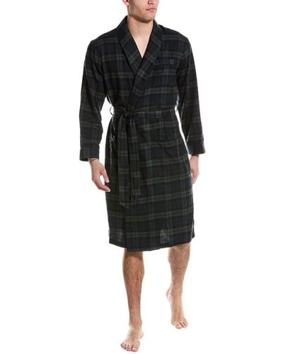 Brooks Brothers Flannel Blackwatch Robe