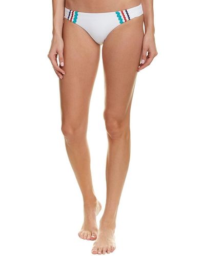 Red Carter Ric Rac Basic Bottom - White