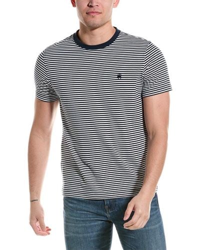 Brooks Brothers Feeder Stripe T-shirt - Gray
