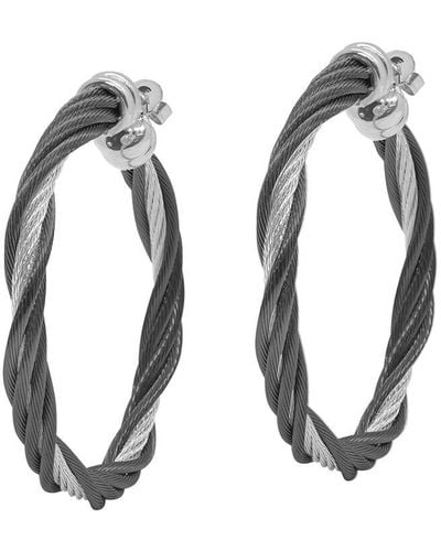 Alor Noir 18k Earrings - Metallic