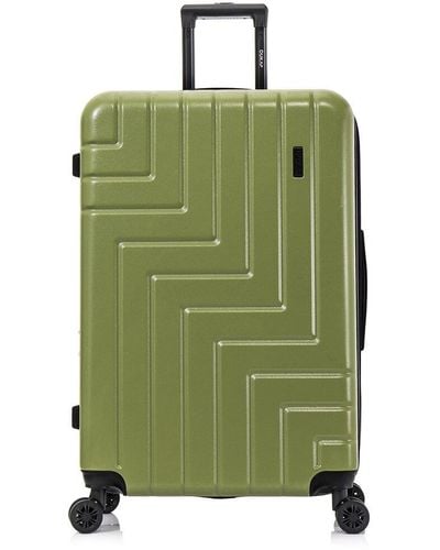 DUKAP Zahav Lightweight Expandable Hardside Spinner Luggage 28" - Green