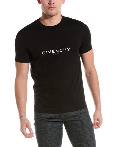 Givenchy Logo Slim Fit T-shirt - Black