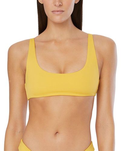 Onia Scoop Bikini Top - Yellow