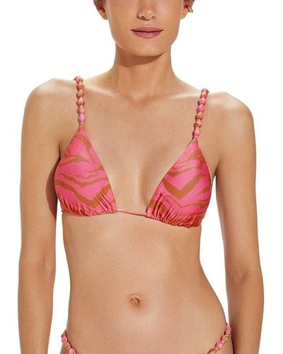 ViX Diani Beads Triangle Parallel Top - Red
