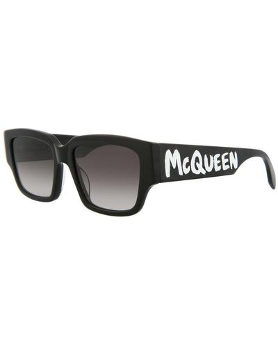 Alexander McQueen Am0329s 56mm Sunglasses - Black