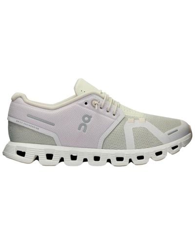 On Shoes Cloud 5 Combo Shoe Sneaker - Gray