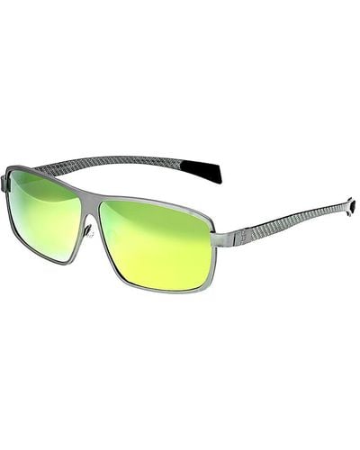 Breed Finlay 63mm Sunglasses - Green